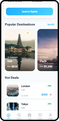 Intelligent Travel Command Center - Booking Flow