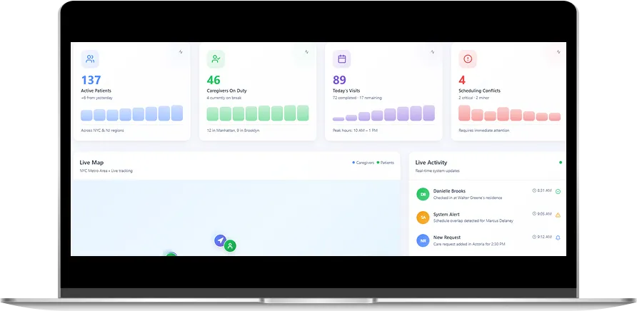Scheduling calendar interface