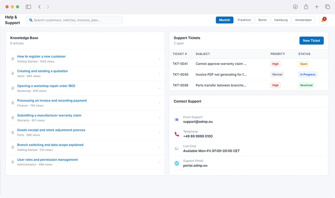 Automotive Dealer Management Platform Screenshot 11