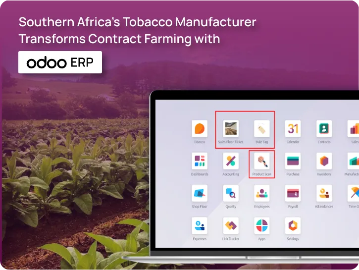 AI-Powered Odoo ERP: Transforming Tobacco Contract Farming