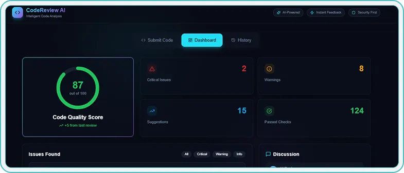 Code Report & Quality Score