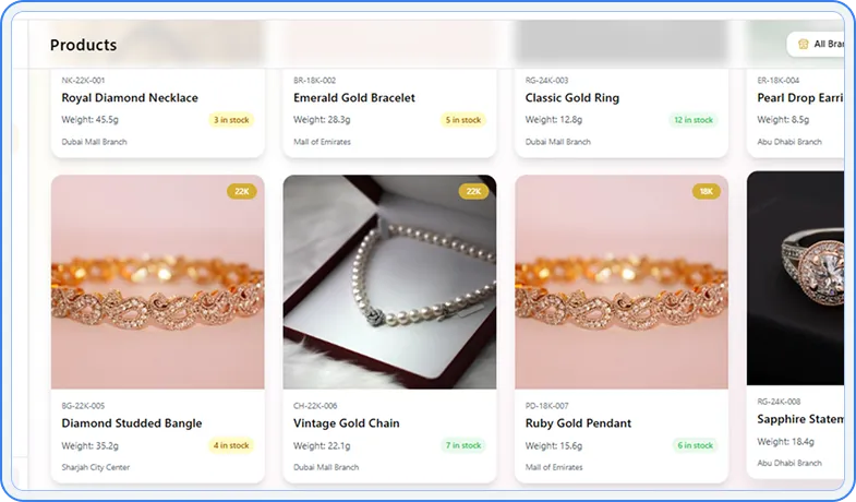 Inventory management module stock tracking