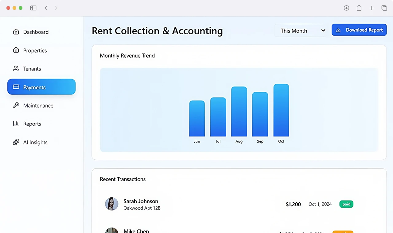 AI Tenant Virtual Assistant Chatbot and Maintenance Ingestion
