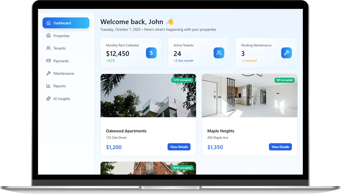 Portfolio Dashboard panel metrics