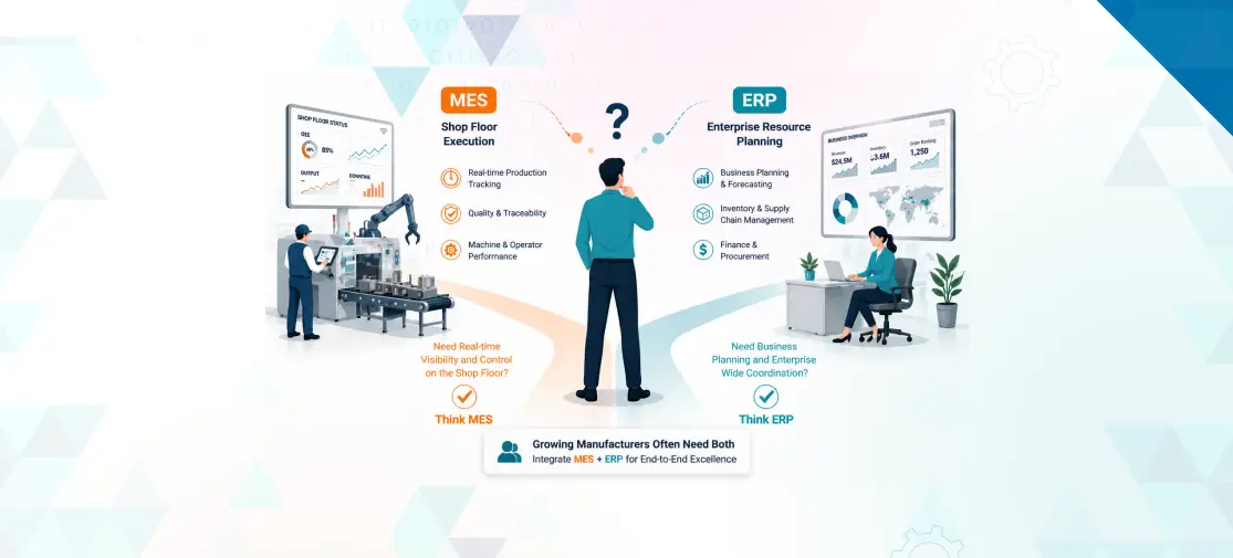 MES vs ERP: Differences, Benefits & Choosing the Right System