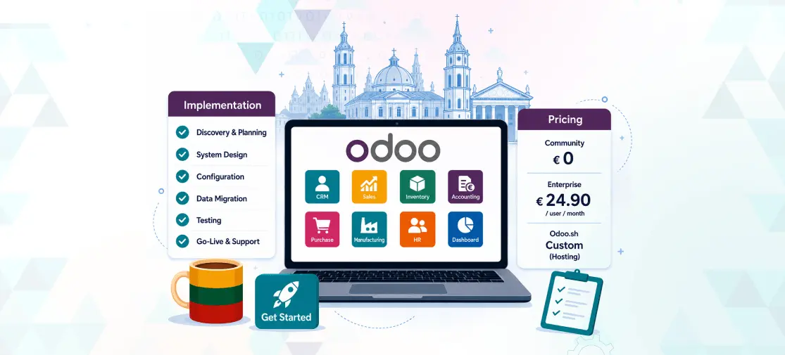 Odoo in Lithuania: Implementation, Pricing & How to Get Started