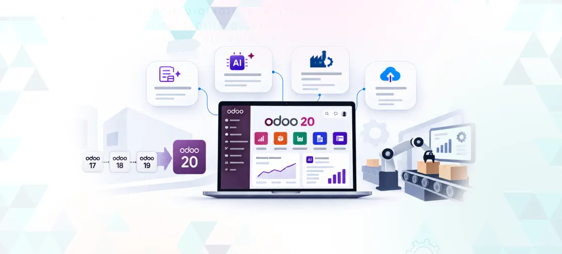 Odoo 20: New Features, AI, Manufacturing & Migration Guide