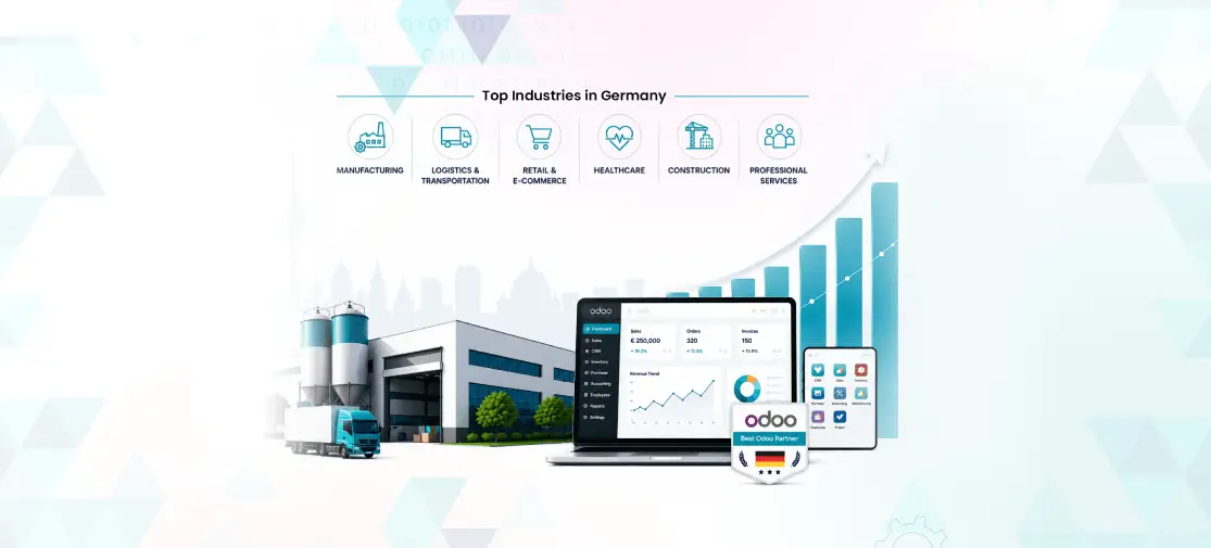 Top Industries in Germany That Grow Faster With Odoo ERP